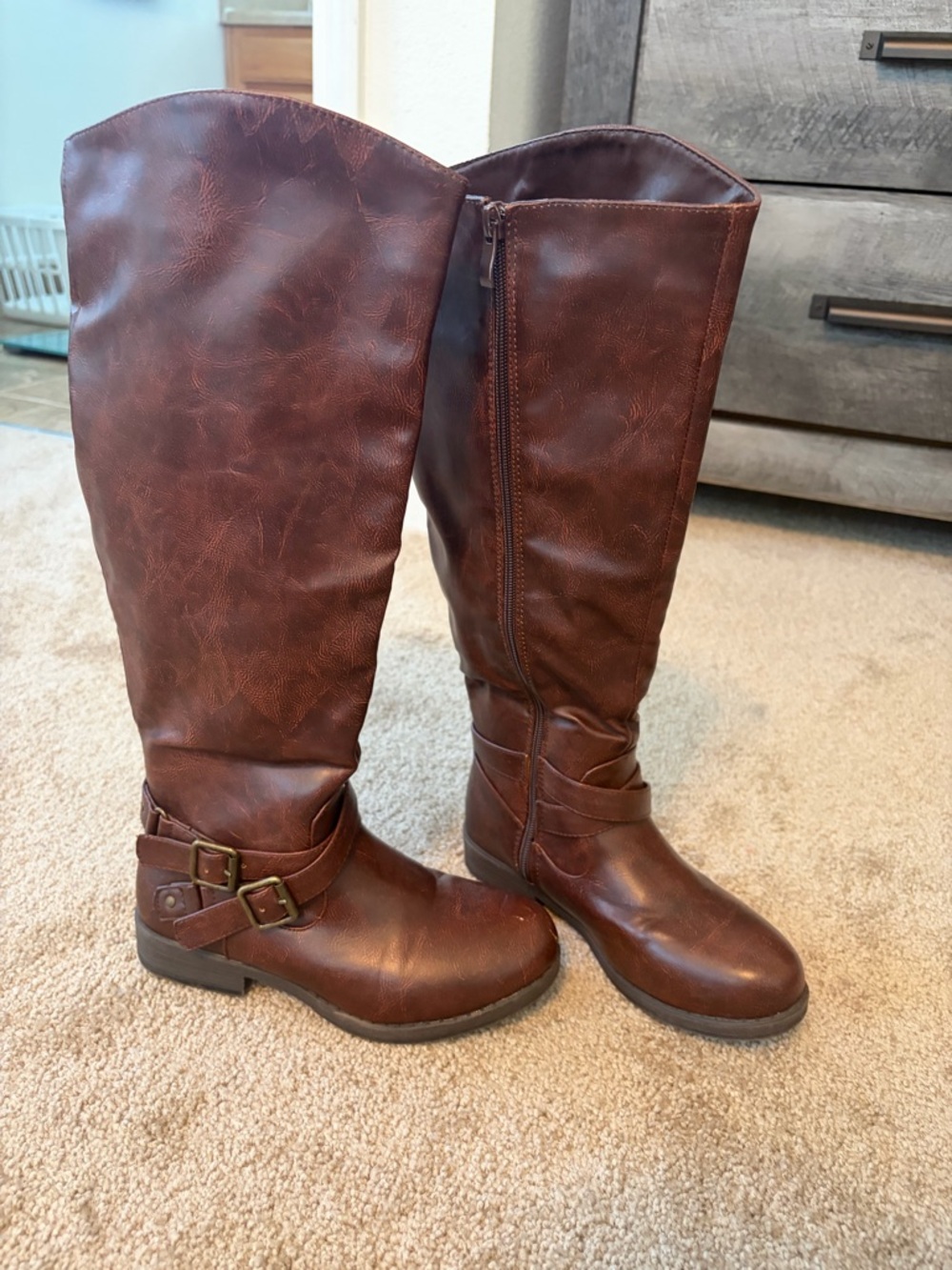 Classic Women's Tall Boots - Brown